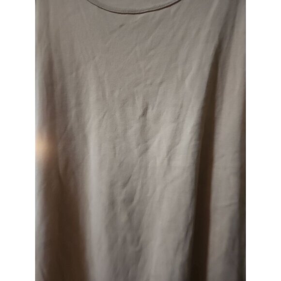 EILEEN FISHER Tank Top Large Organic Cotton Soft New Cr60 Excellent NWOT - Picture 3 of 5